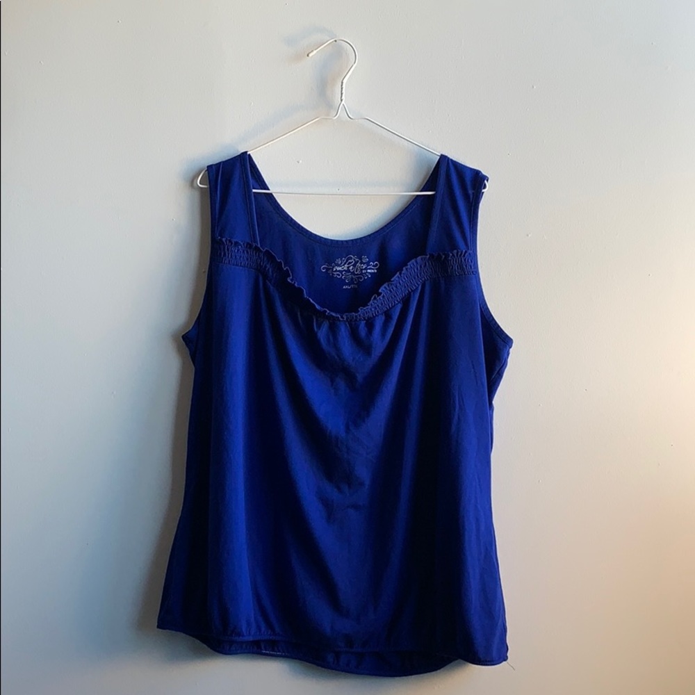 Blue Tank Top